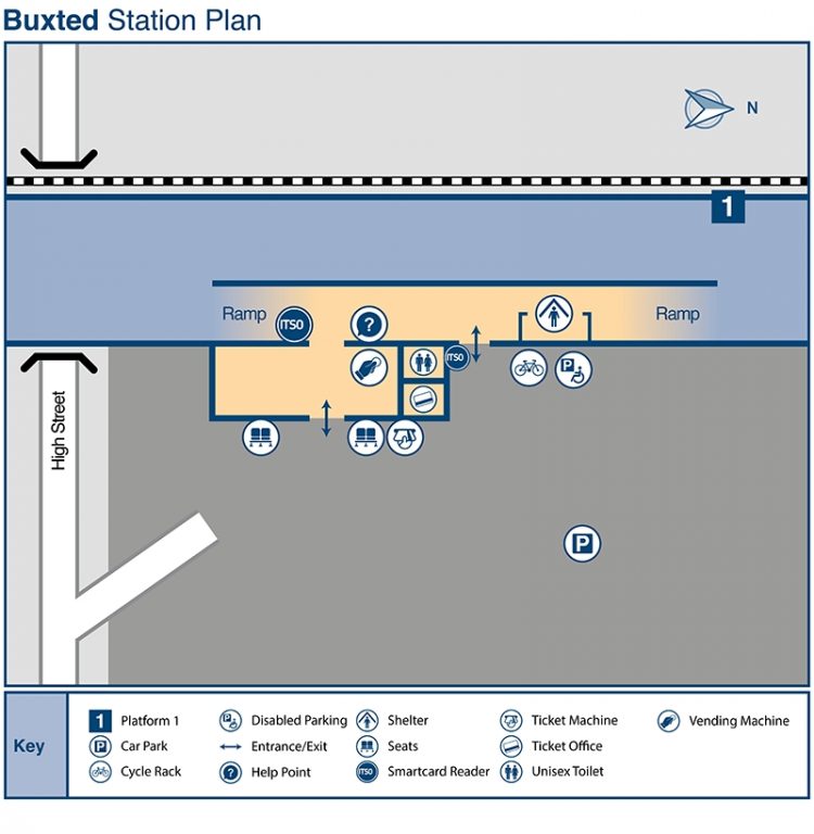 Buxted Station Plan