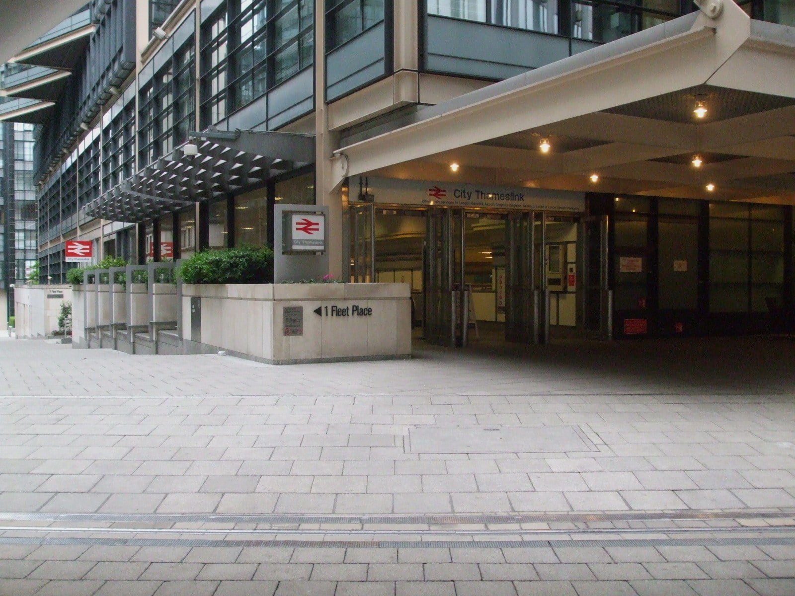 City Thameslink Station - North Entrance