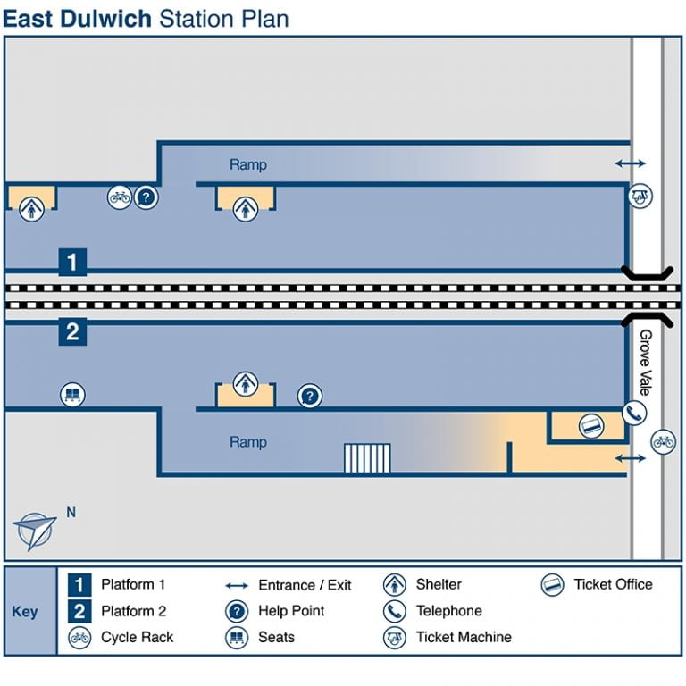 East Dulwich Station - Rail Estate Search - Retail Opportunities
