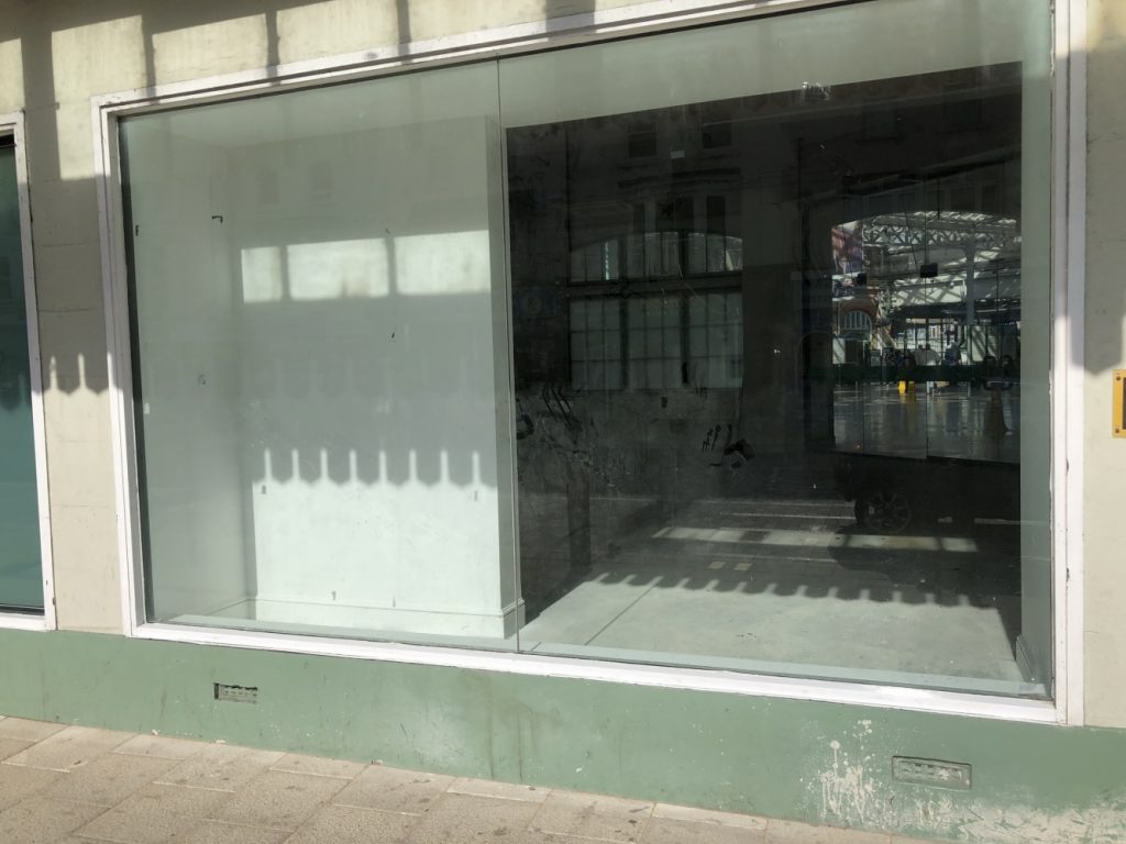 Eastbourne Vacant Retail Unit (Booking Hall)