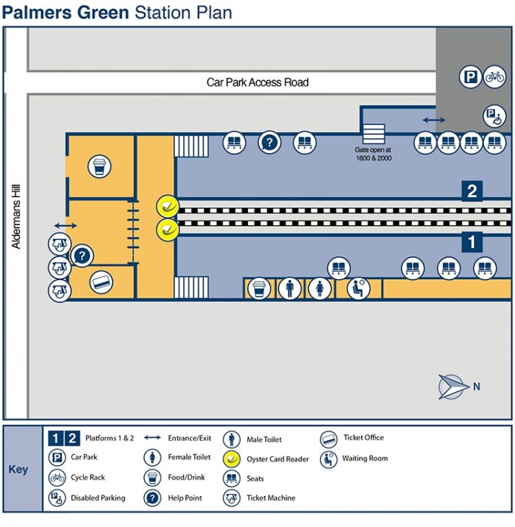 Palmers Green Station - Rail Estate Search - Retail Opportunities