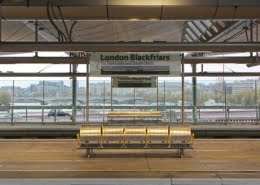 London Blackfriars Station Platform (2)